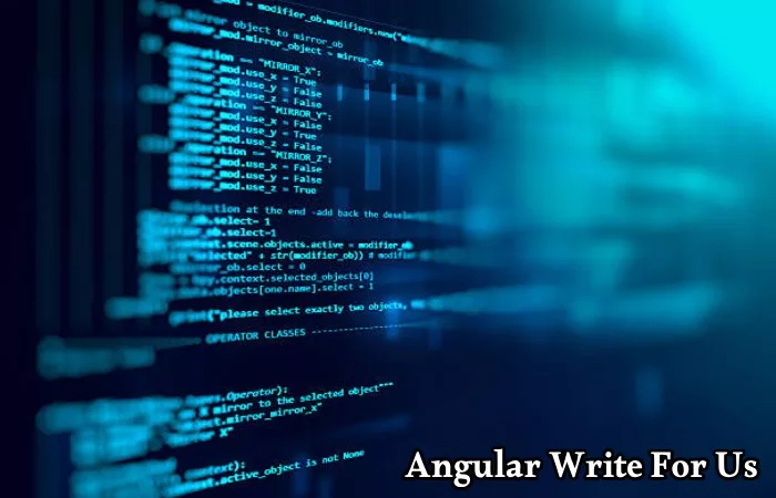 Angular Write For Us